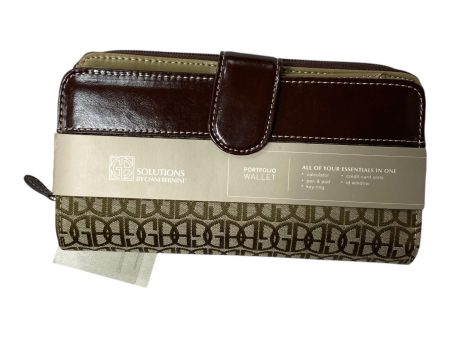 Wallet By Giani Bernini In Brown & Tan, Size:Medium Hot on Sale