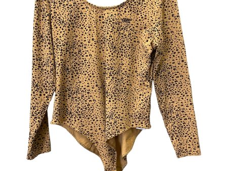 Animal Print Bodysuit Levis, Size L on Sale