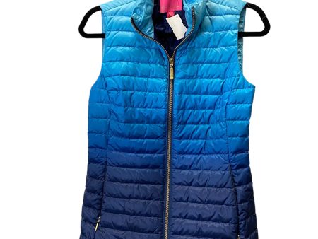 Vest Puffer & Quilted By Lilly Pulitzer In Blue, Size: Xs Fashion