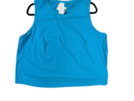 Athletic Tank Top By Athleta In Blue, Size: 1x For Cheap