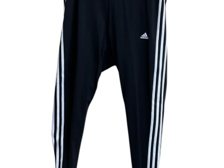 Athletic Leggings By Adidas In Black, Size: 3x Discount