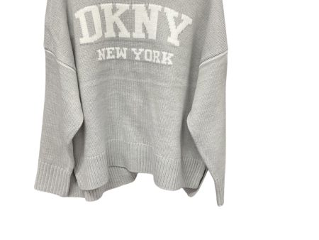 Sweater By Dkny In Grey, Size: Xl Online now