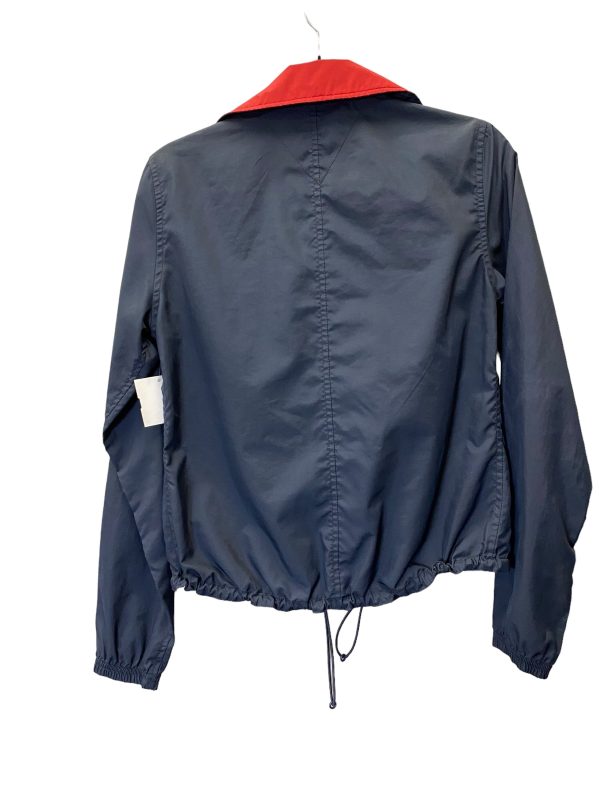 Athletic Jacket By Tommy Hilfiger In Blue & Red, Size: S Online now