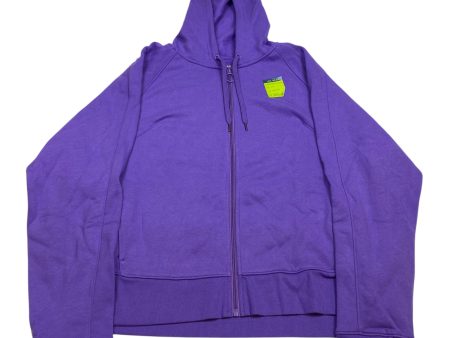 Athletic Jacket By Tek Gear In Purple, Size: Xxl Online Hot Sale