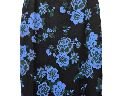 Floral Print Skirt Midi Ann Taylor, Size M For Discount