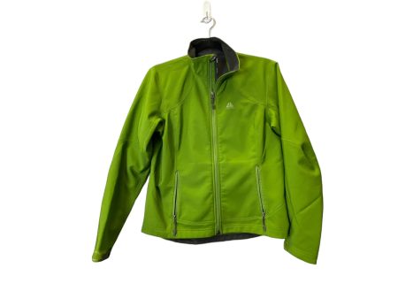 Athletic Jacket By Nike In Green, Size: S Online Sale