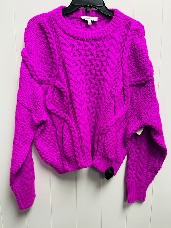 Sweater By  fate and fortune In Purple, Size: L Cheap